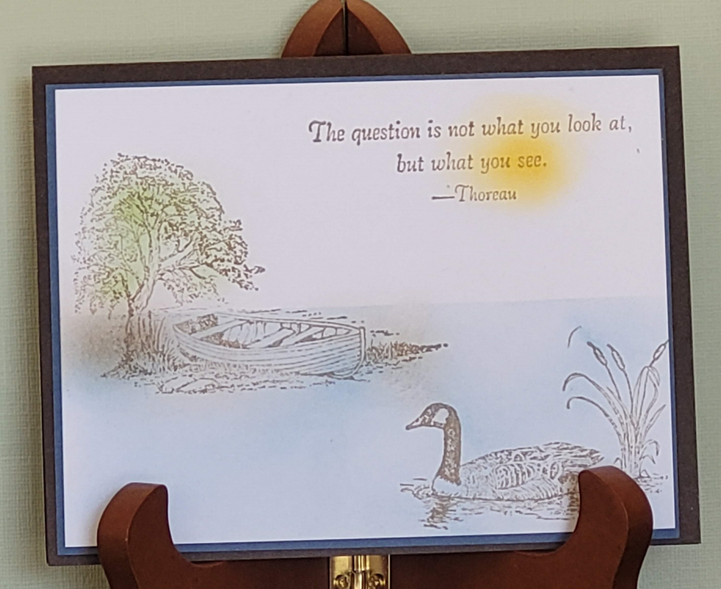 Misc-The question is not what you look at, but what you see