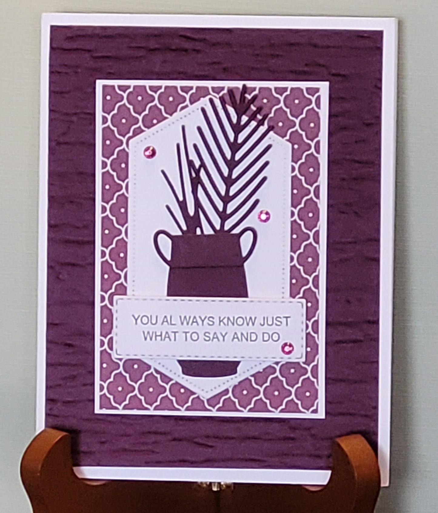 Misc-You always know just what to say
