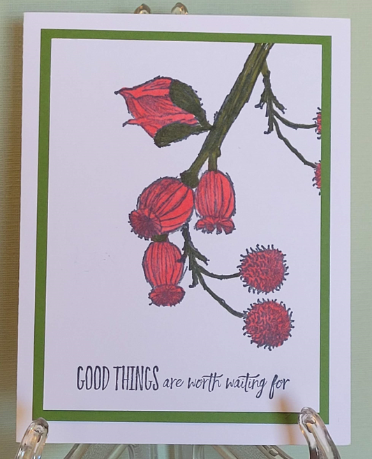 Good things are worth waiting for