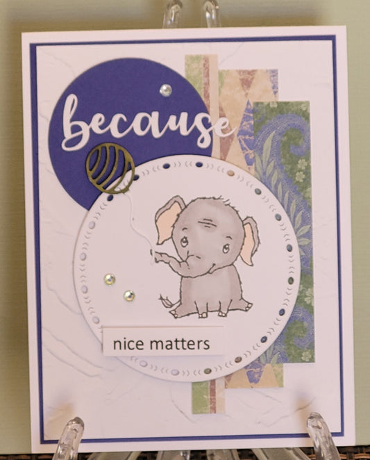 Thank You-Because nice matters-elephant