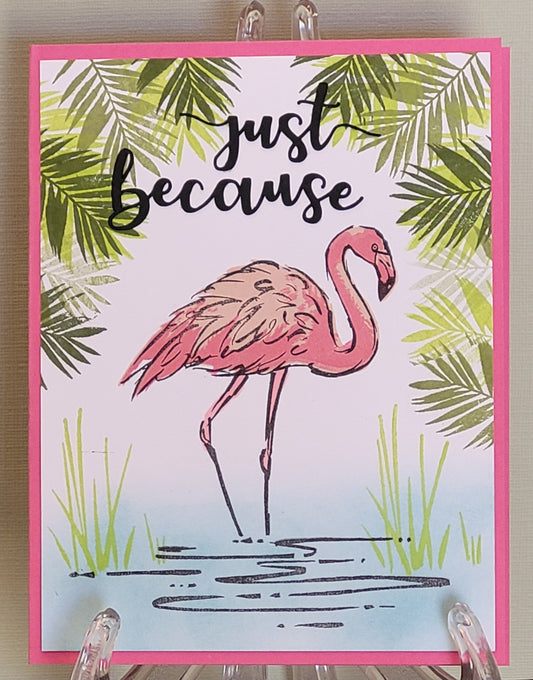 Friend/Thinking of You/Just Because-flamingo