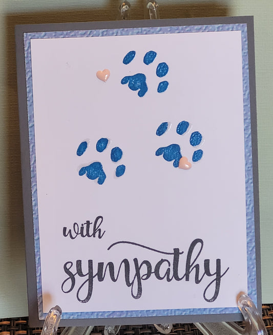 Pet Sympathy (in blue or gray)