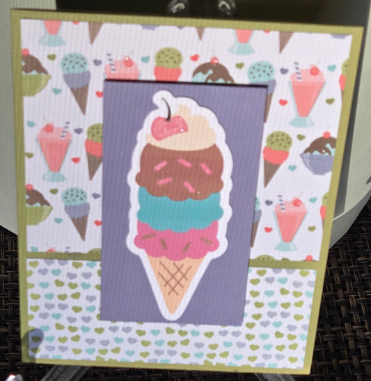 Blank-ice cream