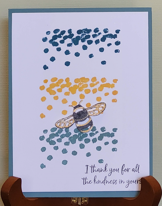 I thank you for all the kindness in yours